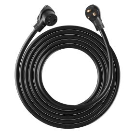 50-Amp Generator Extension Cord, 50 Foot, 250 Volts 12500 Watts Heavy Duty Power Cable, NEMA 6-50R NEMA 6-50P SWT 6AWG Flexible Welder Extension